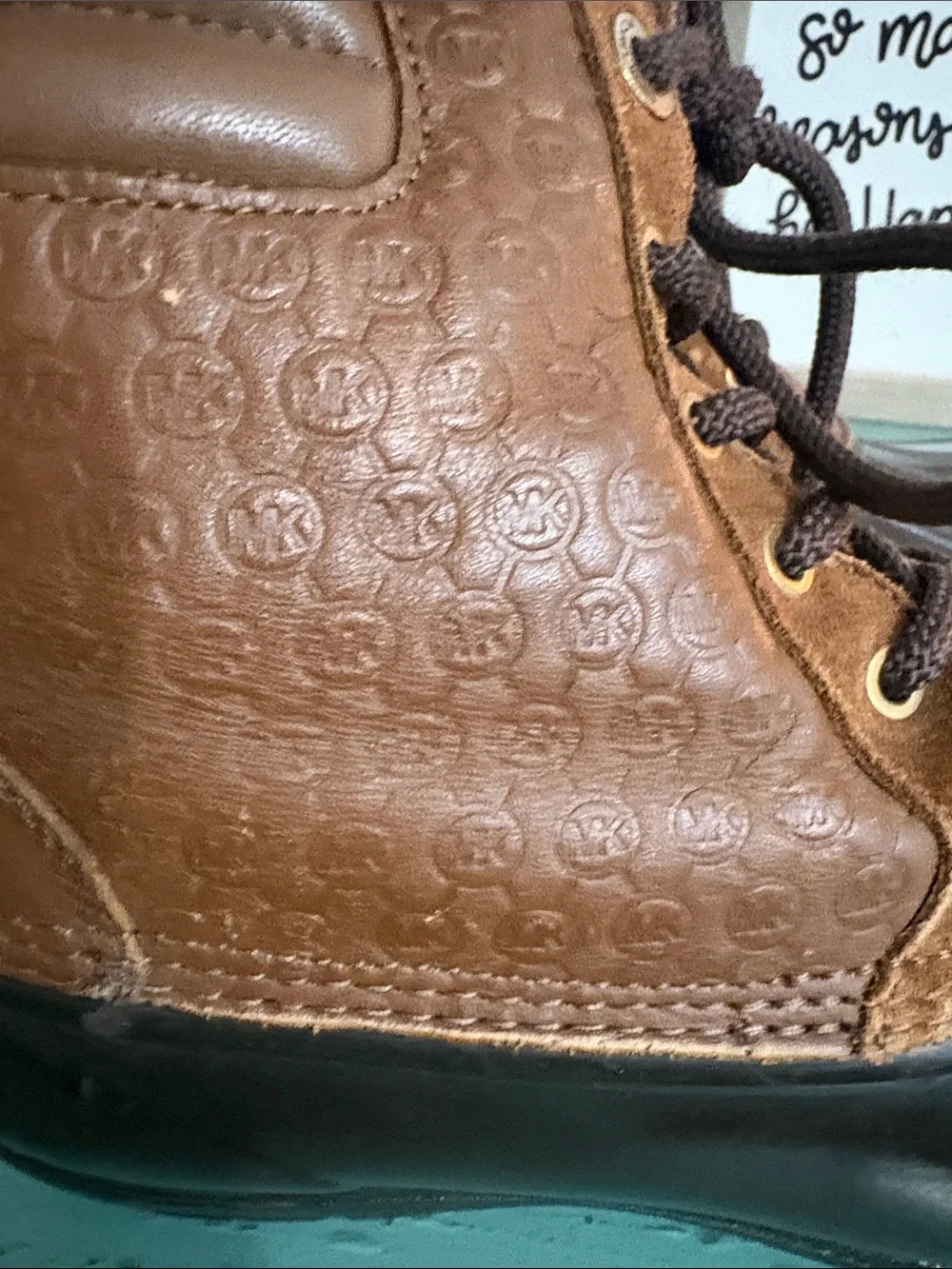 Brown Lace-Up Duck Boots for Wos- Insulated Casual Winter Boots